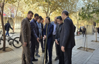 بازدید مشترک مدیران شهری از محدوده اطراف حرم مطهر