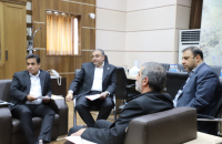 دیدار شهردار قم با هیئت مدیره بانک شهر 