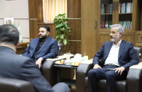 دیدار شهردار قم با هیئت مدیره بانک شهر 