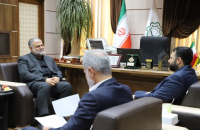 دیدار شهردار قم با هیئت مدیره بانک شهر 