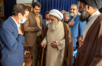 شهردار قم با آیت الله کریمی جهرمی دیدار کرد 