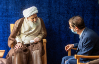 شهردار قم با آیت الله کریمی جهرمی دیدار کرد 