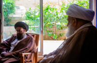 شهردار قم با آیت الله کریمی جهرمی دیدار کرد 