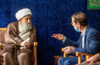شهردار قم با آیت الله کریمی جهرمی دیدار کرد 