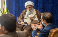 شهردار قم با آیت الله کریمی جهرمی دیدار کرد 