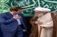 شهردار قم با آیت الله کریمی جهرمی دیدار کرد 