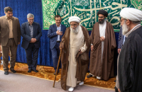 شهردار قم با آیت الله کریمی جهرمی دیدار کرد 
