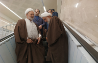 نمایندگان مجلس از پروژه متروی قم بازدید کردند 