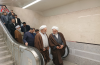 نمایندگان مجلس از پروژه متروی قم بازدید کردند 