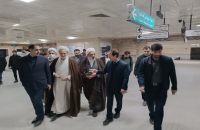 نمایندگان مجلس از پروژه متروی قم بازدید کردند 