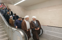 نمایندگان مجلس از پروژه متروی قم بازدید کردند 