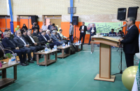 حضور سرپرست شهرداری قم در زنگ سپاس معلم 