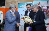 حضور سرپرست شهرداری قم در زنگ سپاس معلم 