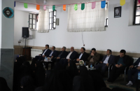 حضور سرپرست شهرداری قم در زنگ سپاس معلم 