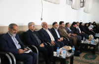 حضور سرپرست شهرداری قم در زنگ سپاس معلم 