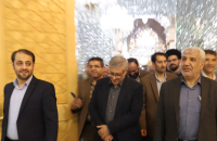 شرکت مدیران شهرداری قم در مراسم خطبه خوانی حرم مطهر 