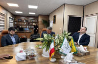 دیدار سرپرست اتحادیه حمل و نقل مسافر شهری کشور با معاون حمل و نقل و ترافیک شهرداری قم 