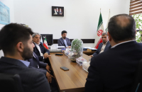 دیدار سرپرست اتحادیه حمل و نقل مسافر شهری کشور با معاون حمل و نقل و ترافیک شهرداری قم 