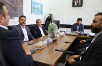 دیدار سرپرست اتحادیه حمل و نقل مسافر شهری کشور با معاون حمل و نقل و ترافیک شهرداری قم 