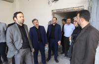 بازدید کمیسیون عمران و حمل و نقل شورای اسلامی شهر قم از پروژه‌های عمرانی