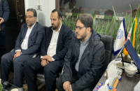 بازدید معاون استاندار از ستاد تسهیلات و راهنمای زائرین منطقه ۴ شهرداری قم