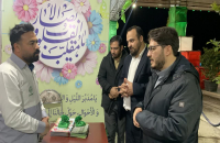 بازدید معاون استاندار از ستاد تسهیلات و راهنمای زائرین منطقه ۴ شهرداری قم