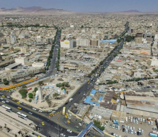 پیشرفت ۹۰ درصدی طرح بهسازی میدان شهید مطهری قم 