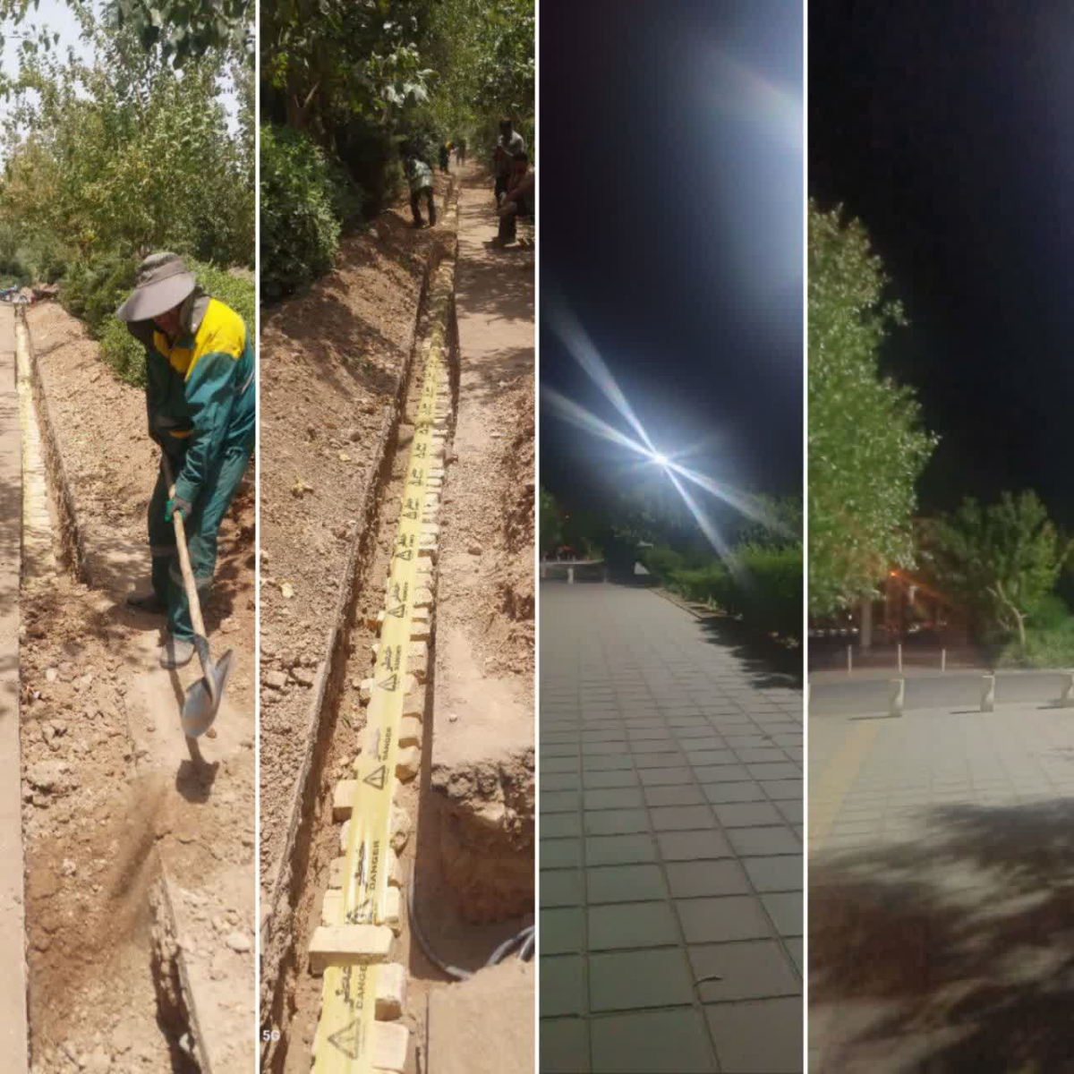 آغاز عملیات اجرایی احداث ۶ برج نوری در بوستان دانشجو با اعتبار ۲۰ میلیارد ریال