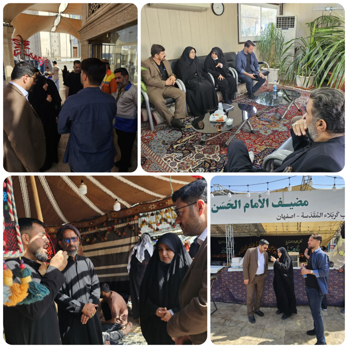 بازدید رئیس کمیسیون زنان و خانواده شورای شهر قم از ایستگاه فرهنگی شهرداری