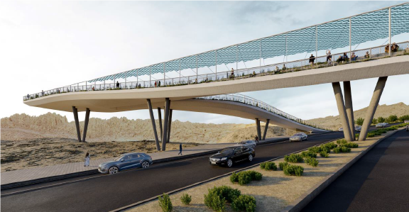 احداث پل باغ در بلوار شهید آوینی